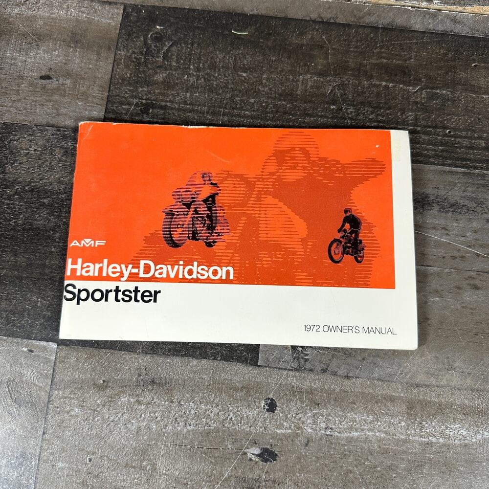 1972 Harley Davidson Sportster Owner’s Manual